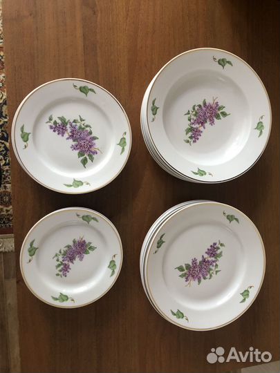 Сервиз столовый Дулево сирень
