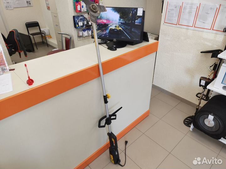 Электрический триммер Huter GET-1500SL (жил)