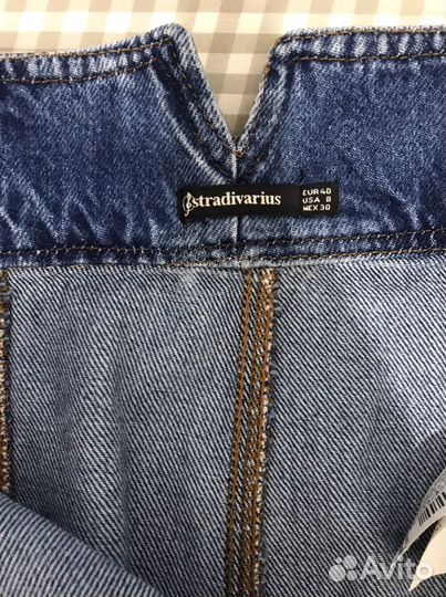 Юбка джинсовая Stradivarius