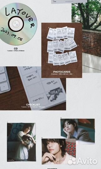 Новый альбом V (BTS Taehyung) - Layover