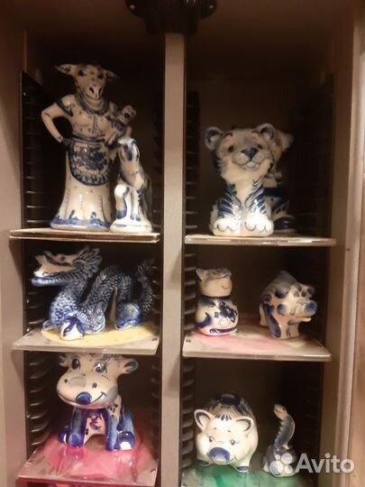 Статуэтка фарфор гжель1 шт