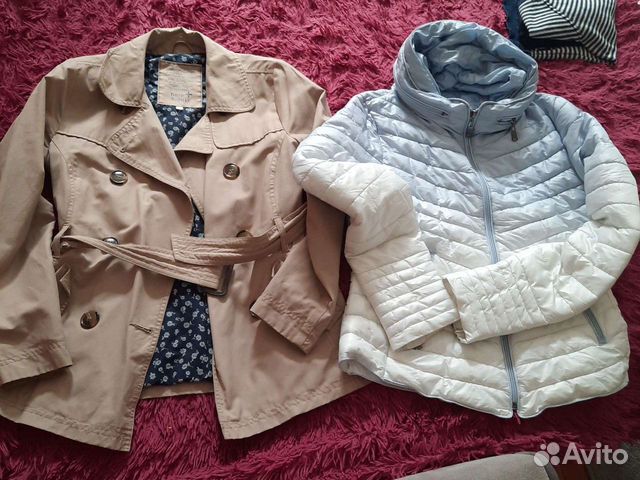 Короткий тренч C&A, куртка, бомбер