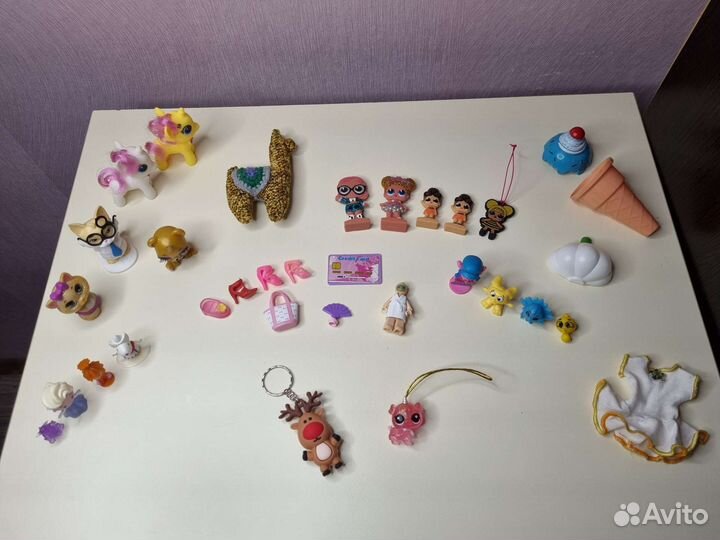 Мелкие игрушки для девочки