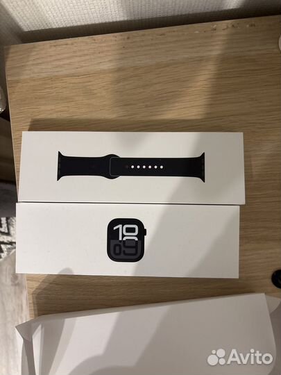 Часы apple watch 10 42mm jet black