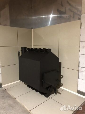 Печь для гаража булерьян.печь для бани