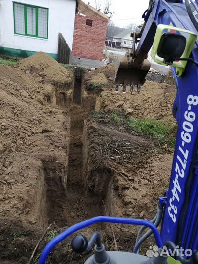 Услуги мини экскаватора