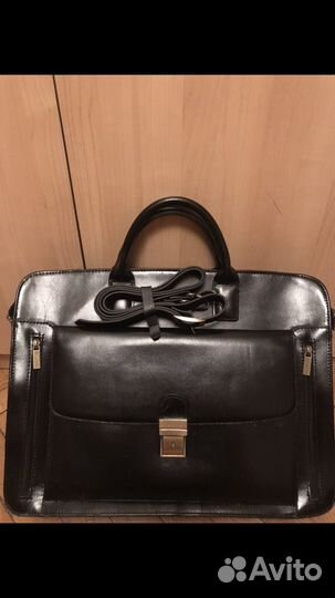 Портфель из кожи Galanteya