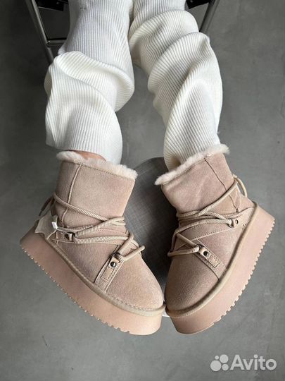 Угги замшевые