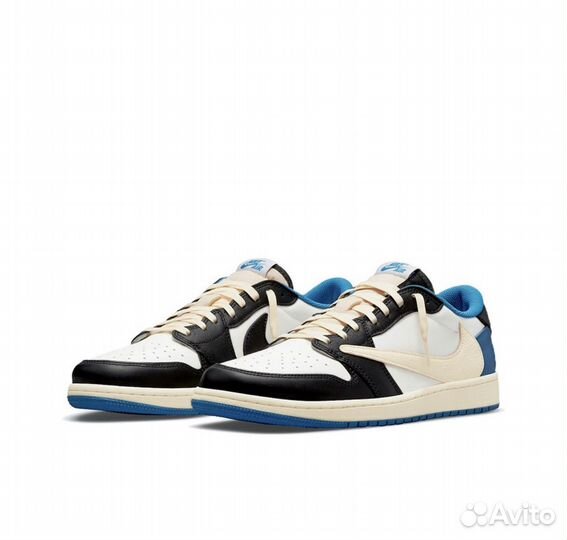 Кроссовки Nike air jordan 1 low travis scott x fra