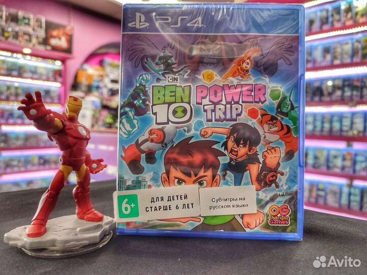 Диск PS4 Ben 10: Мощное Приключение (Новый)