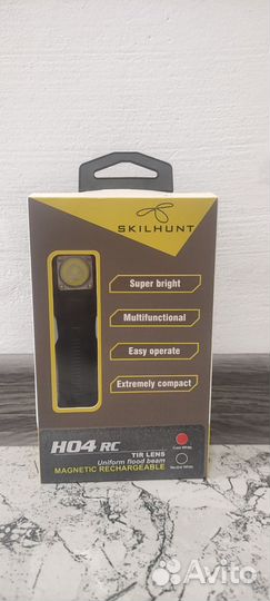 Налобный фонарь skilhunt ho4 rc
