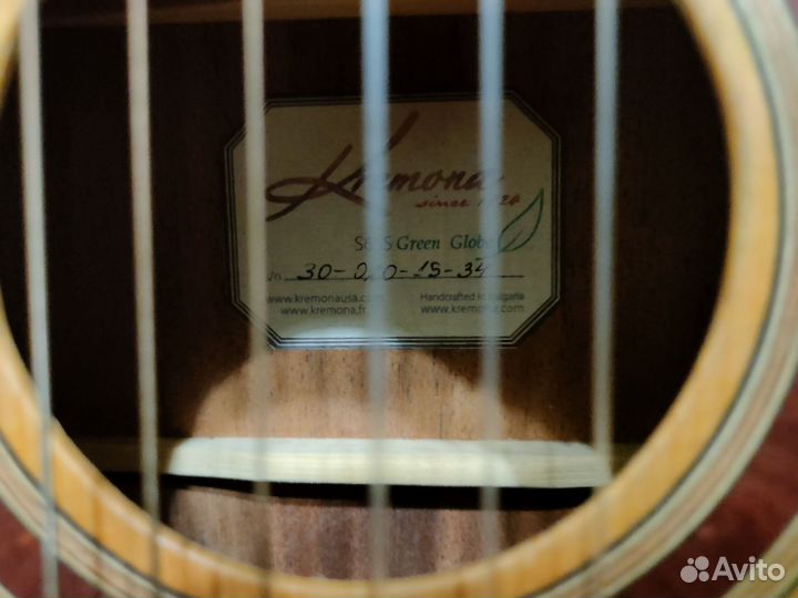 Классическая гитара Kremona S65S