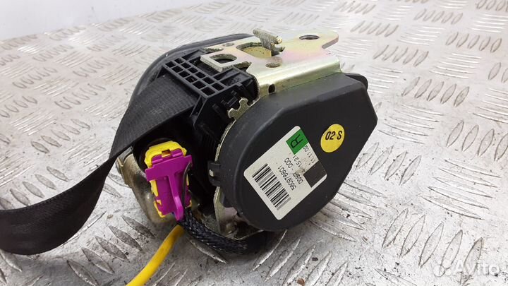 Ремень безопасности с пиропатроном сиденья переднего volkswagen phaeton 1