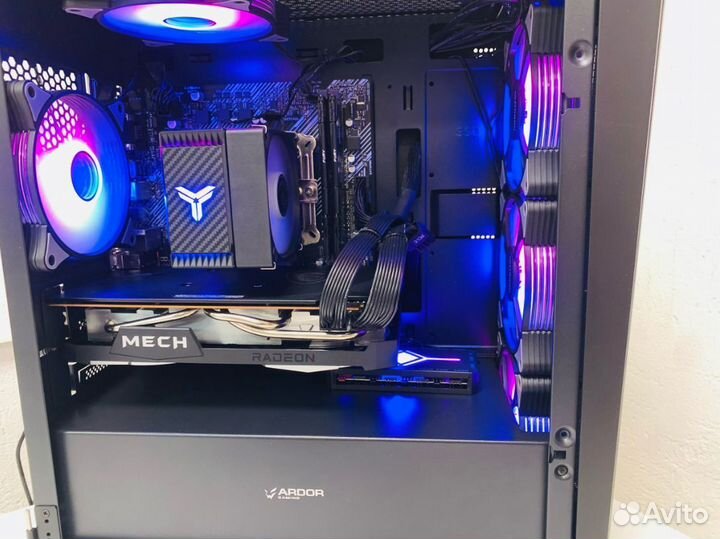 Игровой Ryzen 5 3600X 16 Gb RX6700XT 12 GB