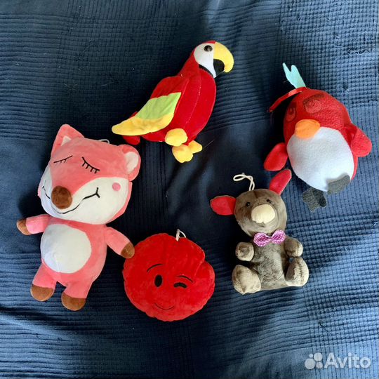 Мягкие игрушки (5шт)