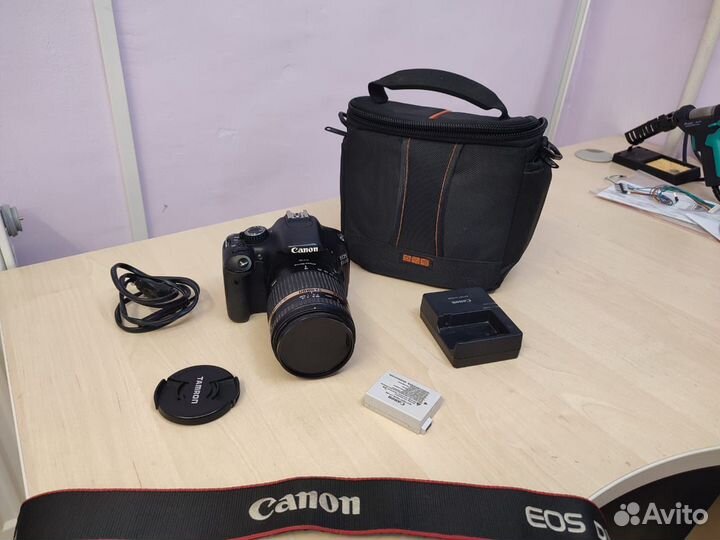 Фотоаппарат canon eos 550d