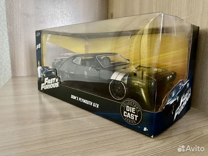 Коллекционная модель Plymouth GTX 1:24 Jada