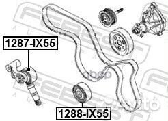 Ролик обводной приводного ремня 1288IX55 Febest