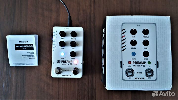 Цифровой преамп mooer Preamp Model X2