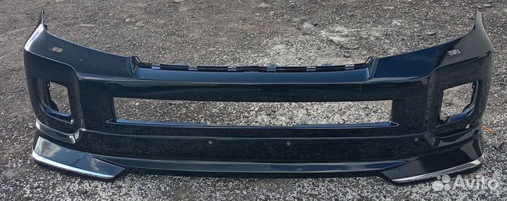 Передний бампер на toyota land cruiser 200