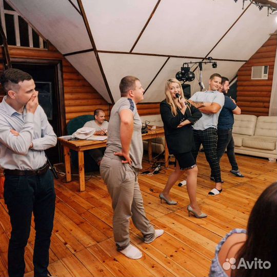 Ведущая-вокалистка, выездная регистрация+арка