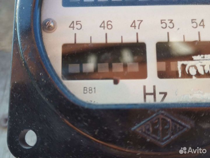 Прибор в81 измеритель частоты электрогенератора сс