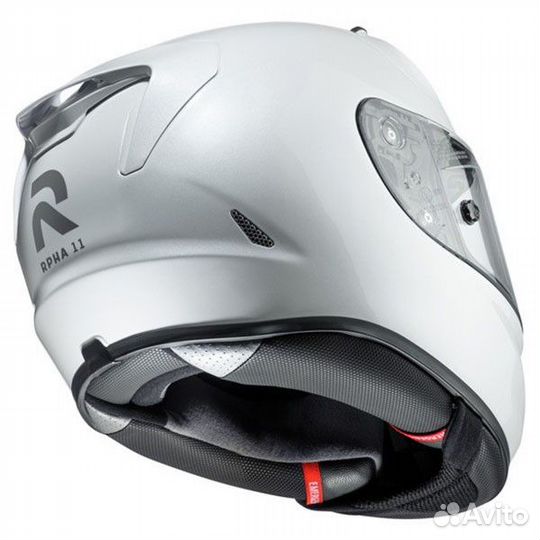 HJC Мотошлем rpha 11 white L