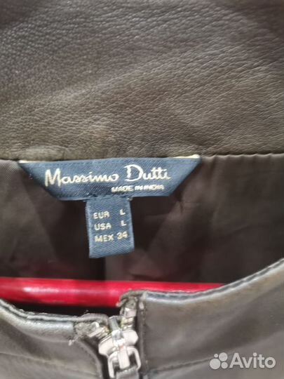 Кожаная куртка Massimo Dutti