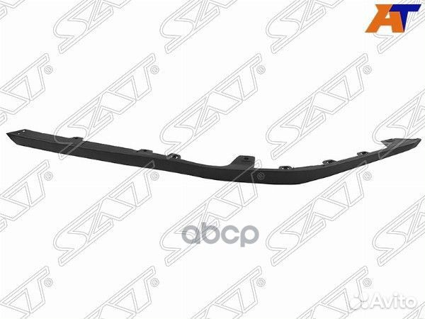 Спойлер бампера toyota corolla 04-06 euro type