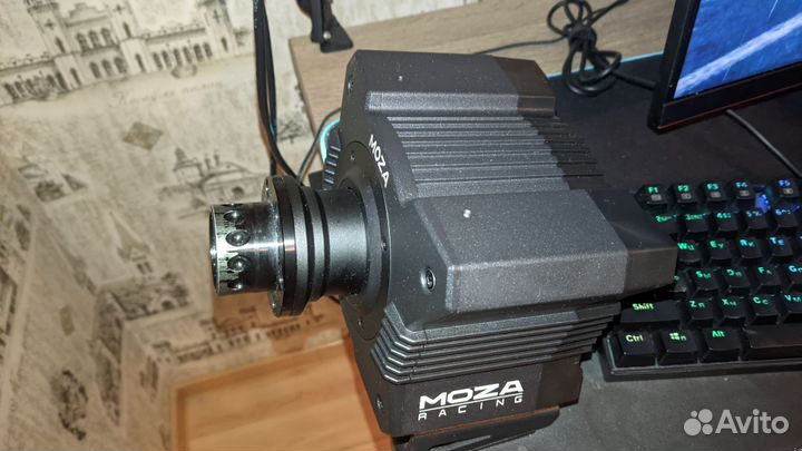 Moza R5 + F1 накладка+кит на тормоз+ручник