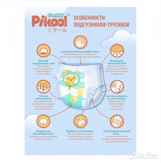 Трусики Пикул Комфорт M L XL