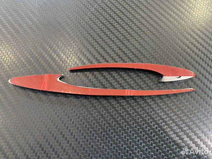 Наклейки декоративные хромированные для авто