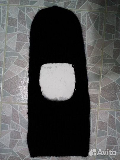 Балаклава шерстяная вязанная для рыбалки и охоты