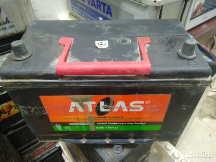 90Ач аккумулятор б/у Atlas