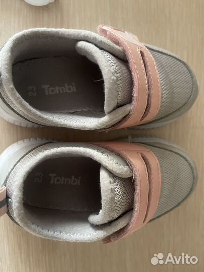 Кроссовки на девочку 23 tombi