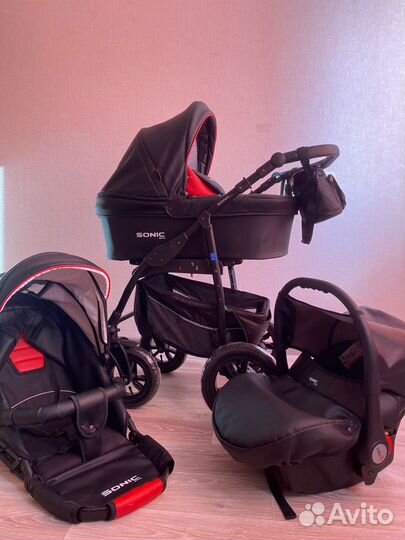 Коляска verdi sonic plus 3 в 1