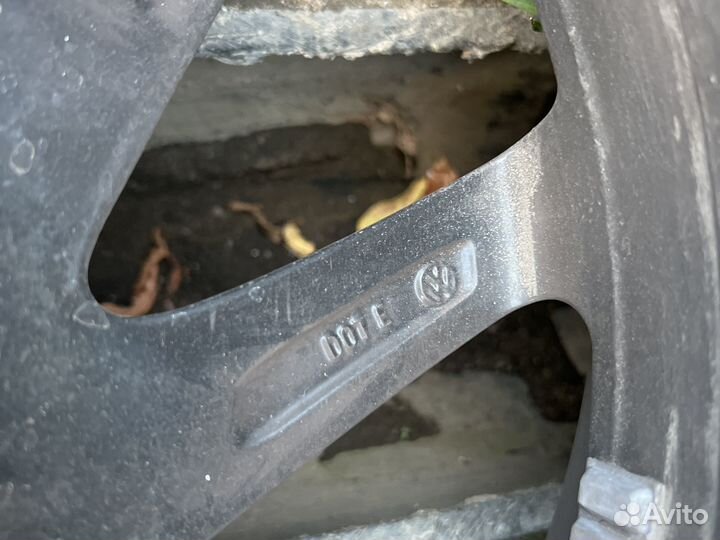 Колеса r17 оригинал tiguan skoda audi