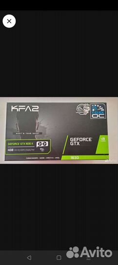 Видеокарта gtx 1630
