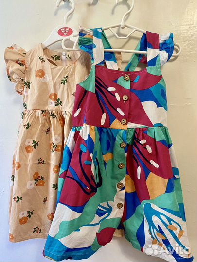 Комплект летних платьев для девочки