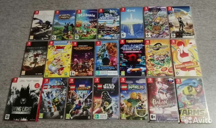 Видеоигры для PS4, PS5 и Nintendo Switch