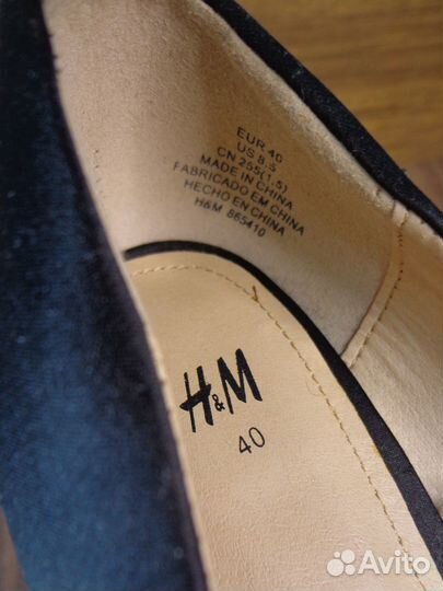 Туфли замшевые на каблуке(хорошее состояние)