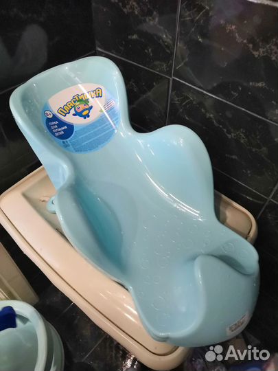 Горка для купания, стульчик для купания, горшок