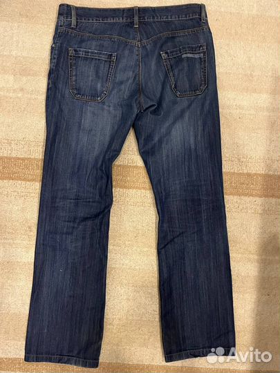 Джинсы широкие Prada jaded london type