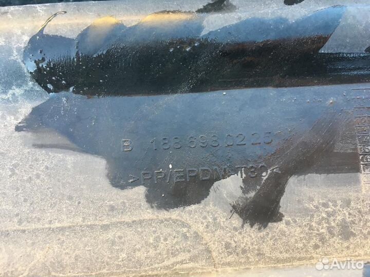 Накладка порога дефект Левая Mercedes W166 ML GLE