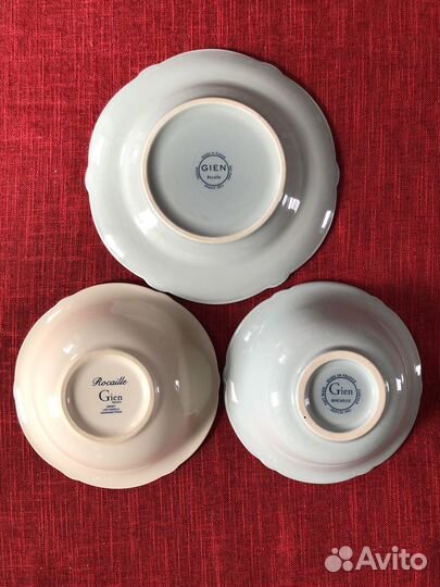 Тарелки Gien Rocaille