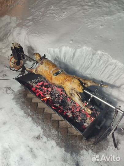 Барашек на вертеле
