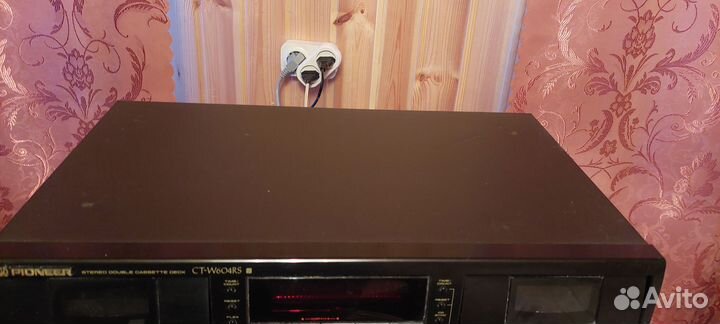 Кассетная дека pioneer ct-w 604 rs