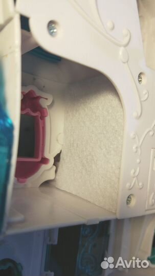 Ледяной замок с мебелью, музыкальный, с подсветкой