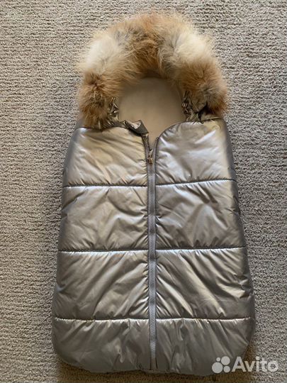 Зимний конверт в коляску