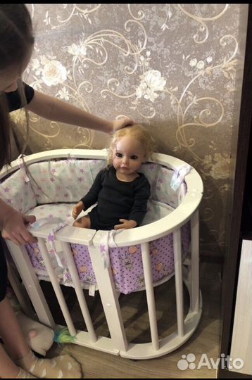 Кроватка манеж для кукол